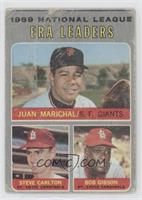 League Leaders - Juan Marichal, Steve Carlton, Bob Gibson [Good to VG…