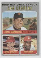 League Leaders - Juan Marichal, Steve Carlton, Bob Gibson