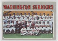 High # - Washington Senators Team [Good to VG‑EX]