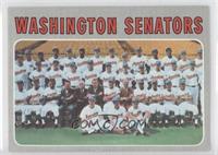 High # - Washington Senators Team