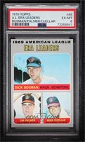 League Leaders - Dick Bosman, Jim Palmer, Mike Cuellar [PSA 6 EX̴…