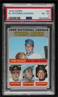 League Leaders - Tom Seaver, Phil Niekro, Fergie Jenkins, Juan Marichal [PSA&nb…