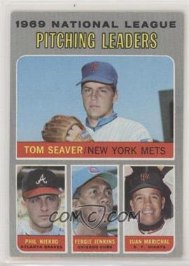 1970 Topps - [Base] #69 - League Leaders - Tom Seaver, Phil Niekro, Fergie Jenkins, Juan Marichal