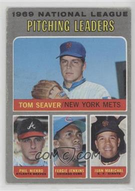 1970 Topps - [Base] #69 - League Leaders - Tom Seaver, Phil Niekro, Fergie Jenkins, Juan Marichal