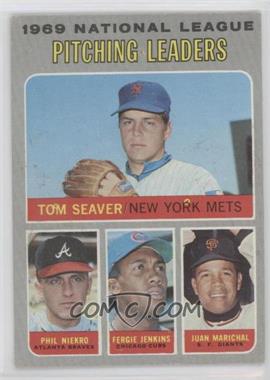 1970 Topps - [Base] #69 - League Leaders - Tom Seaver, Phil Niekro, Fergie Jenkins, Juan Marichal [Good to VG‑EX]