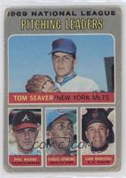 League Leaders - Tom Seaver, Phil Niekro, Fergie Jenkins, Juan Marichal [Good&n…