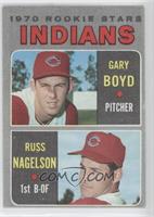 1970 Rookie Stars - Gary Boyd, Russ Nagelson [Noted]