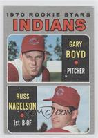 1970 Rookie Stars - Gary Boyd, Russ Nagelson [Poor to Fair]