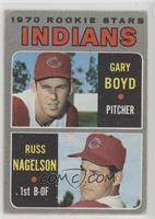 1970 Rookie Stars - Gary Boyd, Russ Nagelson [Poor to Fair]