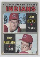 1970 Rookie Stars - Gary Boyd, Russ Nagelson [Poor to Fair]
