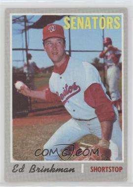 1970 Topps - [Base] #711 - High # - Ed Brinkman