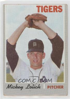 1970 Topps - [Base] #715 - High # - Mickey Lolich [Good to VG‑EX]