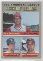 League Leaders - Sam McDowell, Mickey Lolich, Andy Messersmith