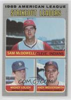 League Leaders - Sam McDowell, Mickey Lolich, Andy Messersmith