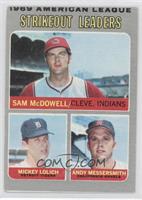 League Leaders - Sam McDowell, Mickey Lolich, Andy Messersmith [Good to&nb…