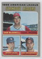 League Leaders - Sam McDowell, Mickey Lolich, Andy Messersmith [Good to&nb…