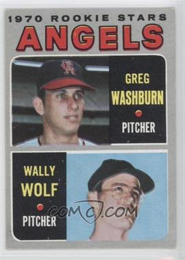 1970 Topps - [Base] #74 - 1970 Rookie Stars - Greg Washburn, Wally Wolf