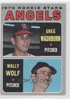 1970 Rookie Stars - Greg Washburn, Wally Wolf [Noted]