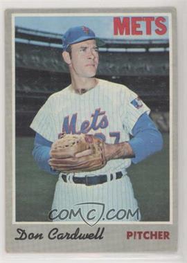 1970 Topps - [Base] #83 - Don Cardwell [Good to VG‑EX]