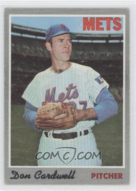 1970 Topps - [Base] #83 - Don Cardwell [Noted]