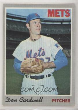 1970 Topps - [Base] #83 - Don Cardwell [Poor to Fair]