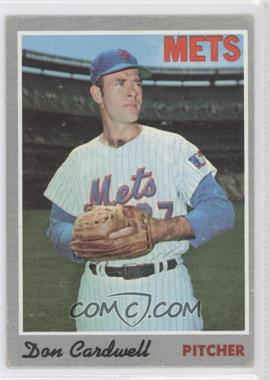 1970 Topps - [Base] #83 - Don Cardwell [Good to VG‑EX]