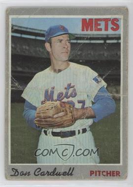 1970 Topps - [Base] #83 - Don Cardwell [Poor to Fair]