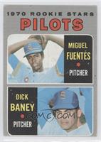 1970 Rookie Stars - Miguel Fuentes, Dick Baney [Good to VG‑EX]