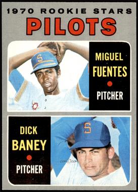 1970 Topps - [Base] #88 - 1970 Rookie Stars - Miguel Fuentes, Dick Baney [NM+]