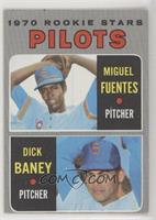 1970 Rookie Stars - Miguel Fuentes, Dick Baney