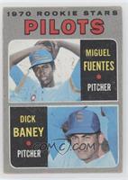 1970 Rookie Stars - Miguel Fuentes, Dick Baney [Poor to Fair]