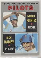 1970 Rookie Stars - Miguel Fuentes, Dick Baney [Good to VG‑EX]