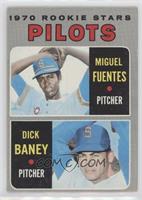 1970 Rookie Stars - Miguel Fuentes, Dick Baney [Good to VG‑EX]