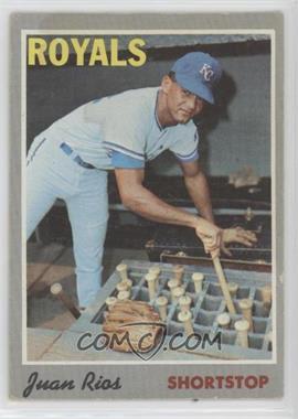 1970 Topps - [Base] #89 - Juan Rios [Poor to Fair]