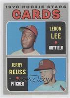 1970 Rookie Stars - Leron Lee, Jerry Reuss [Noted]