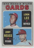 1970 Rookie Stars - Leron Lee, Jerry Reuss
