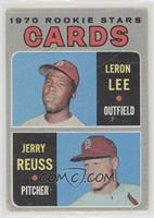 1970 Rookie Stars - Leron Lee, Jerry Reuss [Poor to Fair]