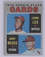 1970 Rookie Stars - Leron Lee, Jerry Reuss [COMC RCR Excellent]
