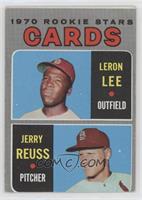 1970 Rookie Stars - Leron Lee, Jerry Reuss