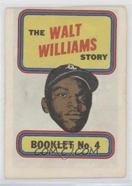 1970 Topps - Booklets #4 - Walt Williams