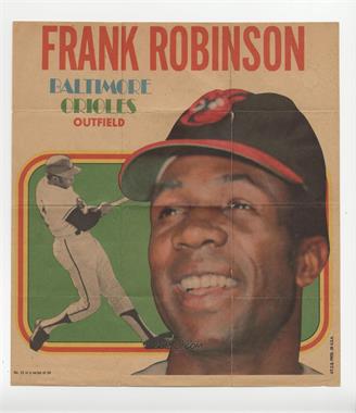 1970 Topps - Posters #12 - Frank Robinson [Poor to Fair]