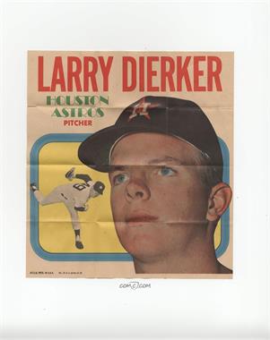 1970 Topps - Posters #15 - Larry Dierker [Poor to Fair]