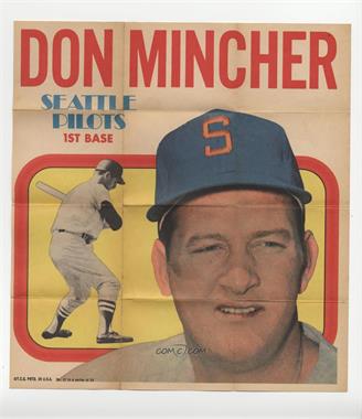 1970 Topps - Posters #17 - Don Mincher