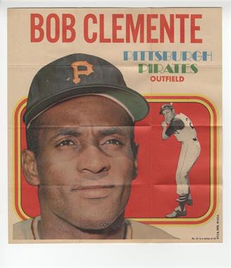1970 Topps - Posters #21 - Roberto Clemente