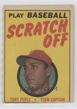 1970 Topps - Scratch Off - Scratched #_TOPE - Tony Perez [Poor to Fair]