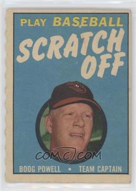 1970 Topps - Scratch Off - Unscratched #_BOPO - Boog Powell