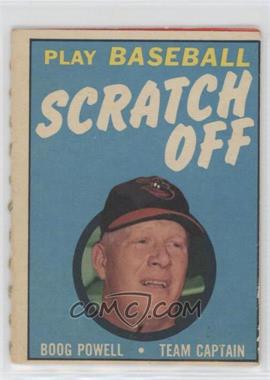 1970 Topps - Scratch Off - Unscratched #_BOPO - Boog Powell