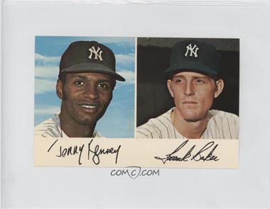 1971 Dexter Press New York Yankees Clinic Postcards - [Base] #_JKFB - Jerry Kenney, Frank Baker