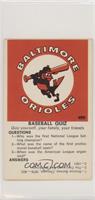 Baltimore Orioles Team