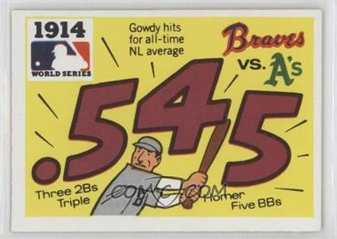 1971 Fleer Laughlin World Series - [Base] #12 - 1914 - Boston Braves - Philadelphia Athletics [Good to VG‑EX]